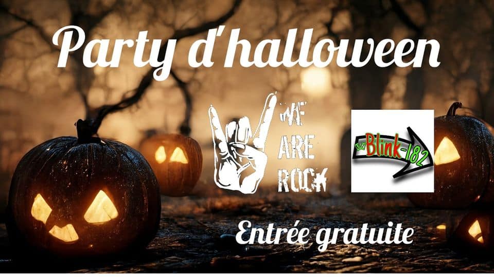 Party Halloween gratuit avec citrouilles lumineuses.