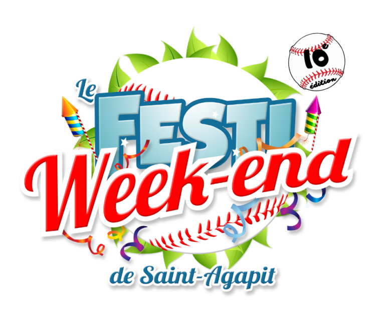Logo Festi Week-end Saint-Agapit, 10e édition.