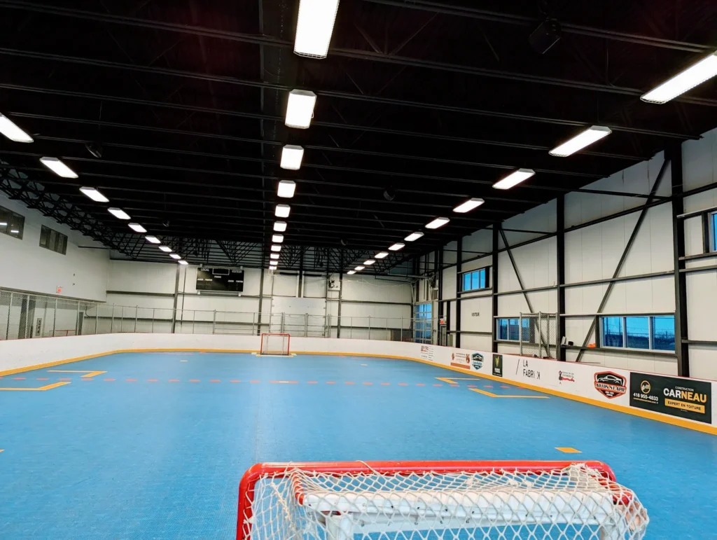 Une partie au Centre Dekhockey Lotbinière