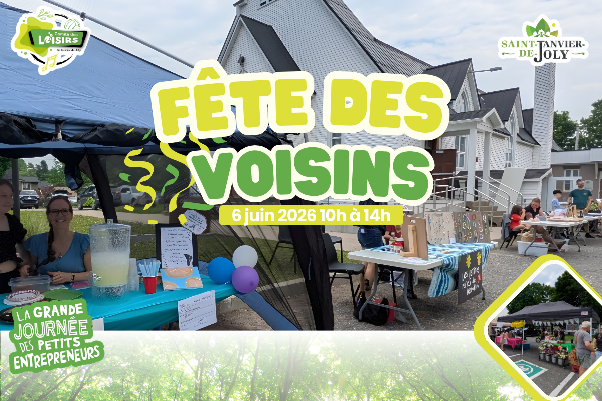 Fête des voisins à Saint-Tanvier-de-Joly