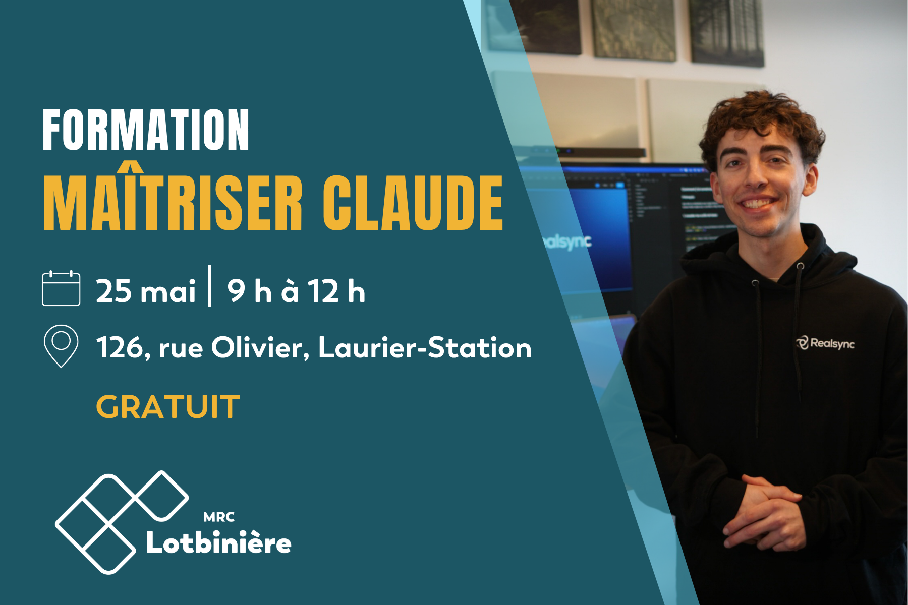Formation Maîtriser Claude, 25 mai, gratuit
